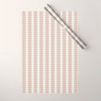 Maude Pattern - Earthy Neutral Wrapping Paper Gallery Image 1