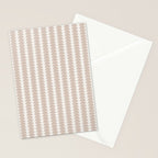 Maude Pattern - Earthy Neutral Stationery Card Gallery Image 2