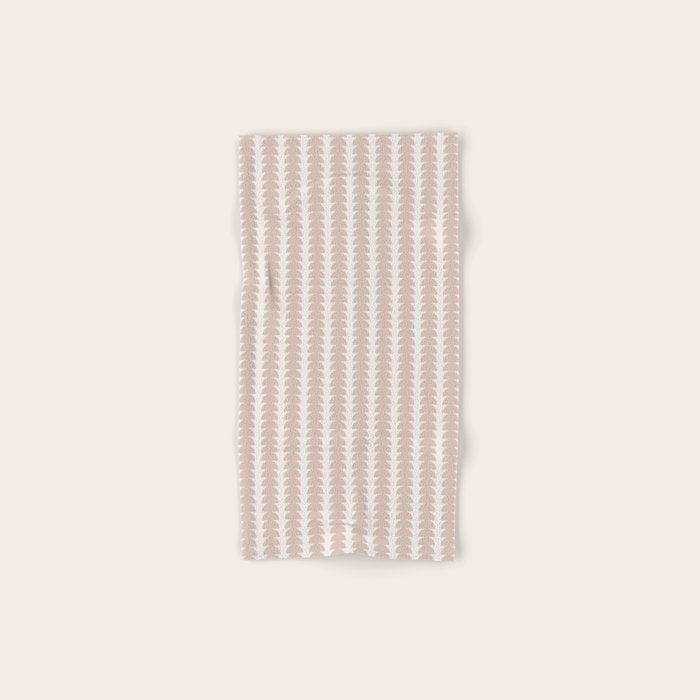 Maude Pattern - Earthy Neutral Towels Gallery Image 1