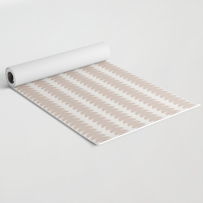 Maude Pattern - Earthy Neutral Yoga Mat Gallery Image 2