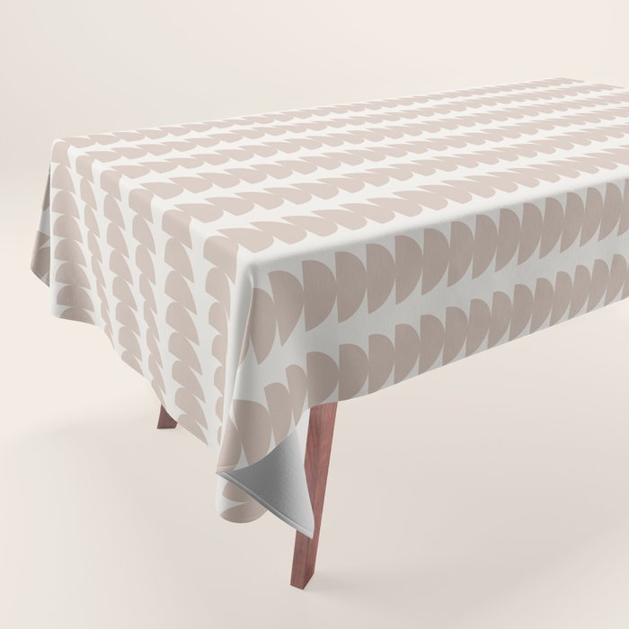 Maude Pattern - Earthy Neutral Tablecloth Gallery Image 1