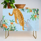 Leopard and Orange Trees Credenza Gallery Image 1