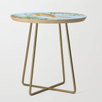 Leopard and Orange Trees Side Table Gallery Image 1