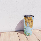 Leopard and Orange Trees Travel Mug Gallery Image 4