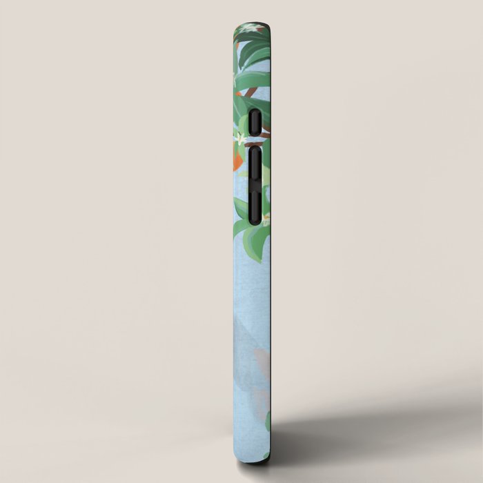 Leopard and Orange Trees iPhone Case Gallery Image 2