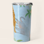 Leopard and Orange Trees Travel Mug Gallery Image 2