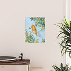 Leopard and Orange Trees Poster Gallery Image 2