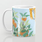 Leopard and Orange Trees Coffee Mug Gallery Image 3