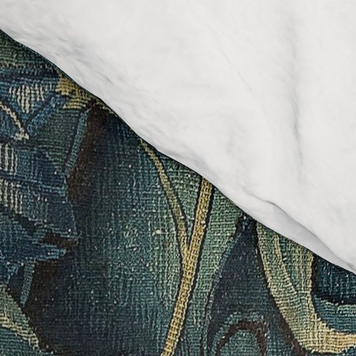 Antique French Verdure Secret Forest Garden Tapestry Comforter Gallery Image 4