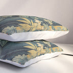 Antique French Verdure Secret Forest Garden Tapestry Pillow Sham Gallery Image 3