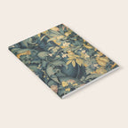 Antique French Verdure Secret Forest Garden Tapestry Notebook Gallery Image 2