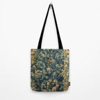 Antique French Verdure Secret Forest Garden Tapestry Tote Bag Gallery Image 2
