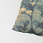 Antique French Verdure Secret Forest Garden Tapestry Pillow Sham Gallery Image 4
