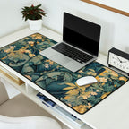 Antique French Verdure Secret Forest Garden Tapestry Desk Mat Gallery Image 2