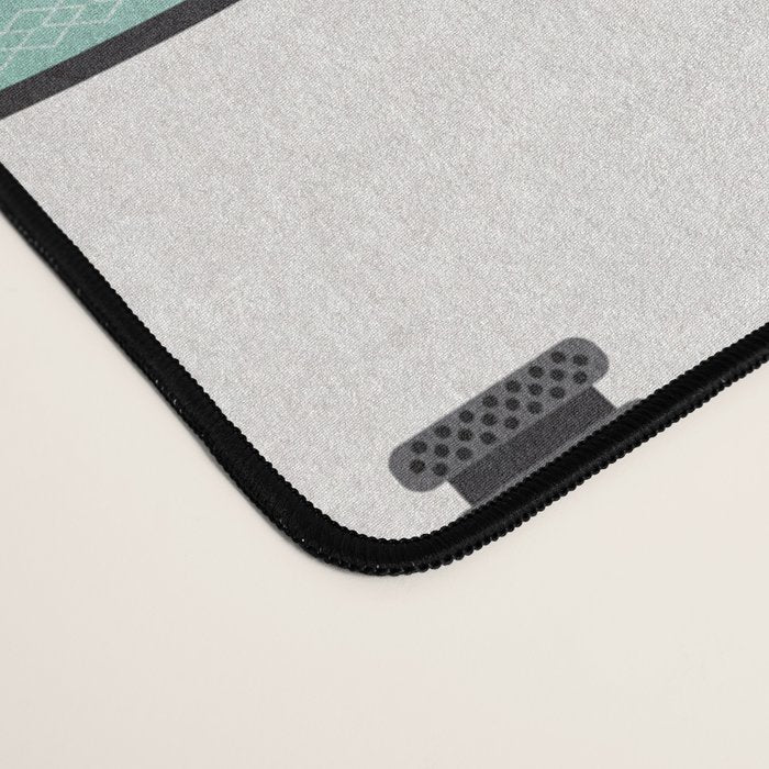 Flask Collection - Red & Turquoise Palette Desk Mat Gallery Image 4