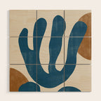 Matisse Flowers No 3 Wood Wall Art Gallery Image 1