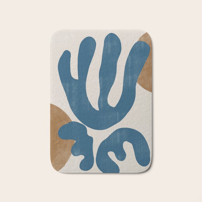 Matisse Flowers No 3 Bath Mat Gallery Image 1