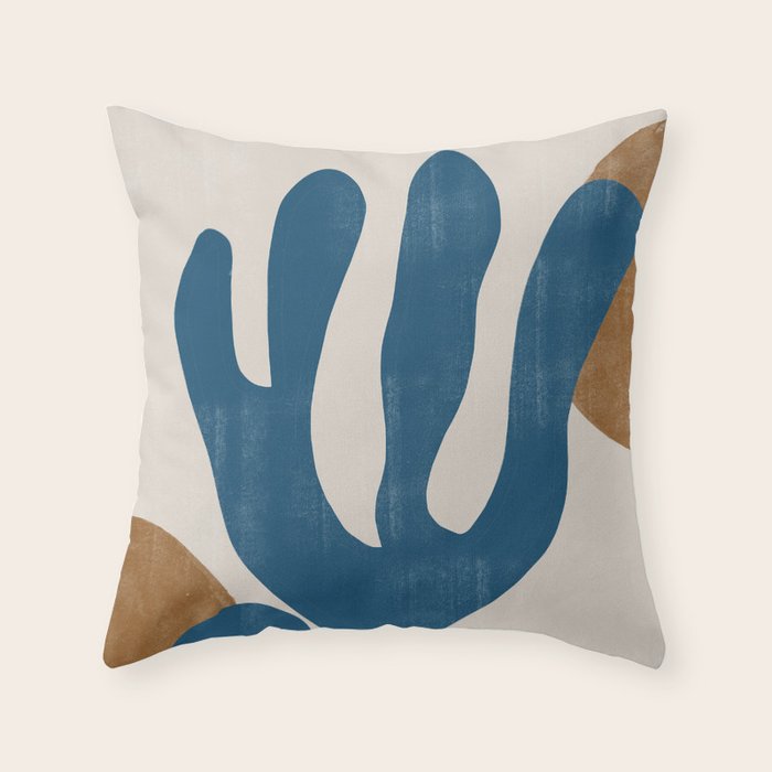 Matisse Flowers No 3 Throw Pillow Gallery Image 1