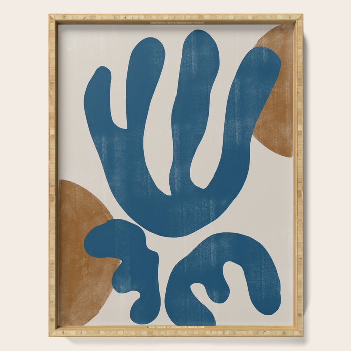 Matisse Flowers No 3 Serving Tray Gallery Image 1