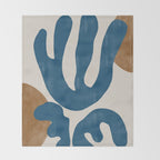 Matisse Flowers No 3 Throw Blanket Gallery Image 2