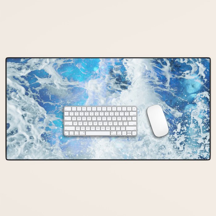 Perfect Sea Waves II Desk Mat Gallery Image 1
