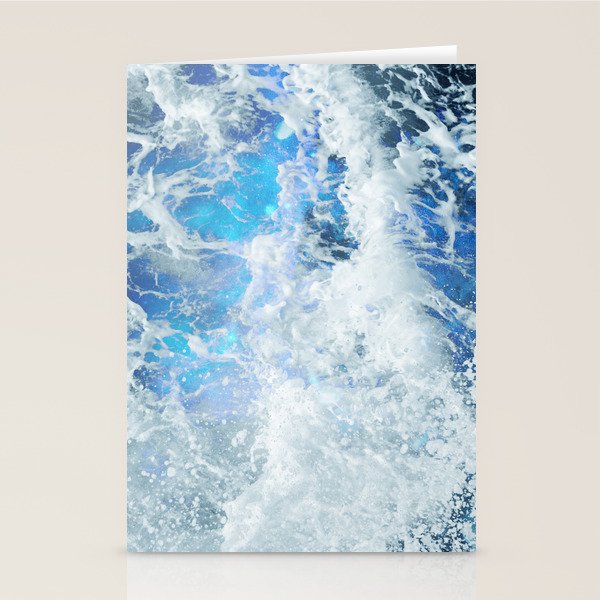 Perfect Sea Waves II Stationery Card Gallery Image 1