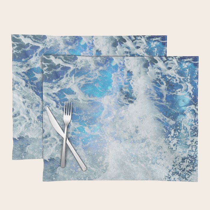 Perfect Sea Waves II Placemat Gallery Image 1