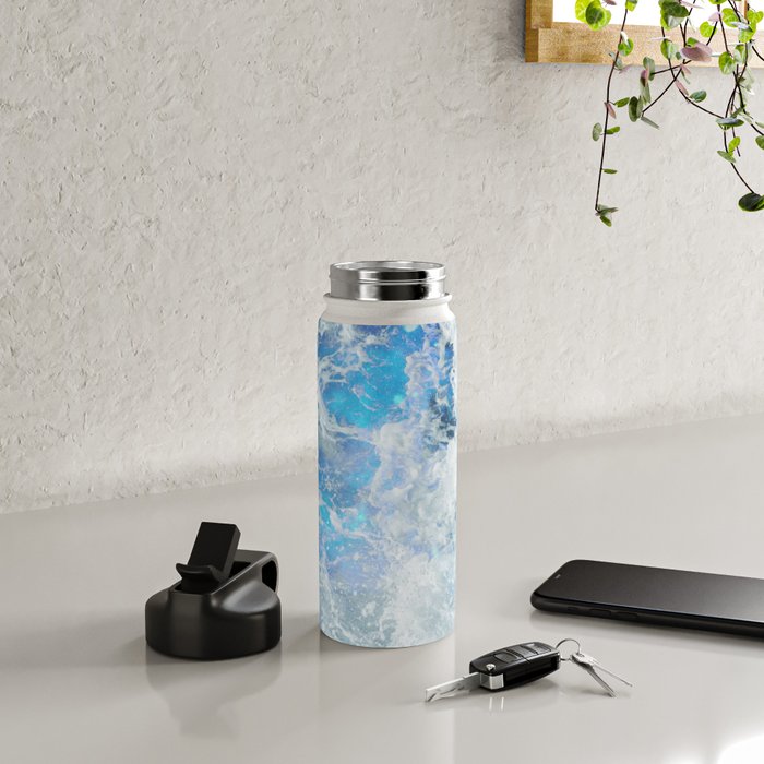 Perfect Sea Waves II Water Bottle Gallery Image 4
