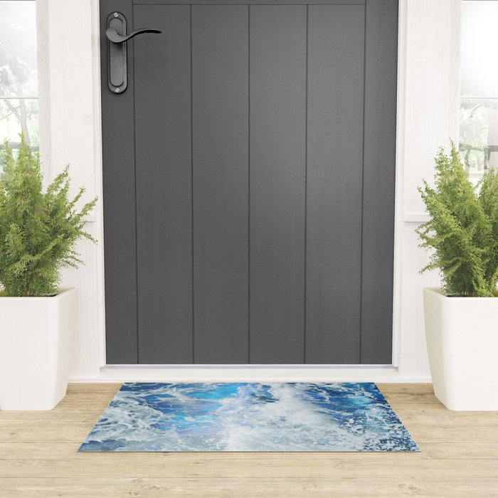 Perfect Sea Waves II Welcome Mat Gallery Image 3