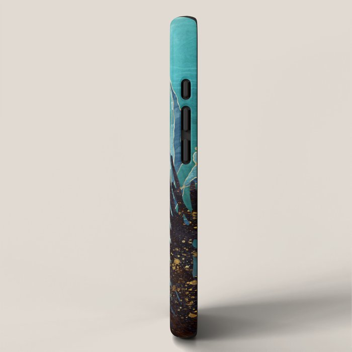 Metallic Sea Turtle iPhone Case Gallery Image 2