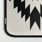 Southwestern Minimalism - Black Neutral Beige Laptop Sleeve Gallery Image 3
