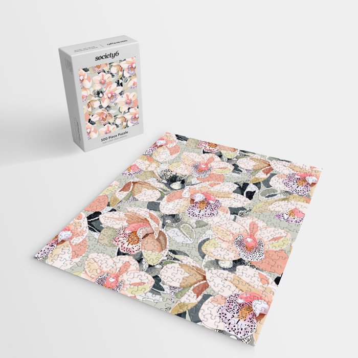 Tropical flowery leafy A Jigsaw Puzzle Gallery Image 2
