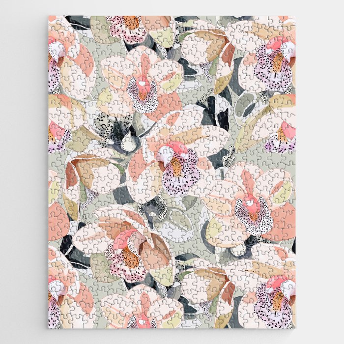 Tropical flowery leafy A Jigsaw Puzzle Gallery Image 1