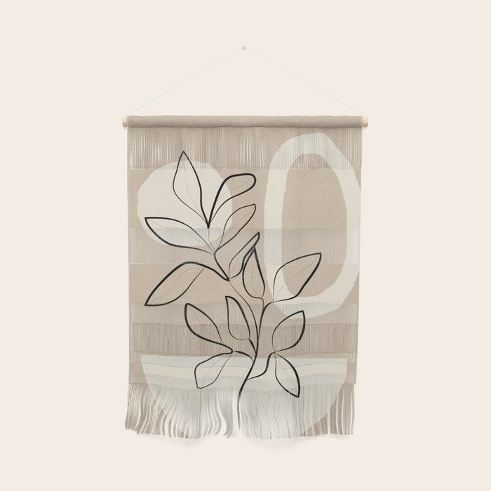 Abstract Minimal Plant 7 Wall Hanging Gallery Image 1
