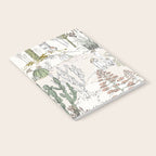 whimsical cactus landscape airy Notebook Gallery Image 2