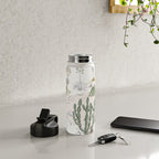 whimsical cactus landscape airy Water Bottle Gallery Image 5