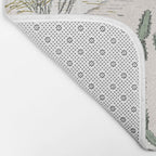 whimsical cactus landscape airy Bath Mat Gallery Image 2