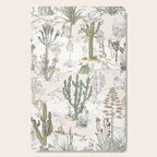 whimsical cactus landscape airy Cutting Board Gallery Image 1