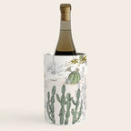 whimsical cactus landscape airy Wine Chiller Gallery Image 1