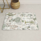 whimsical cactus landscape airy Rug Gallery Image 1