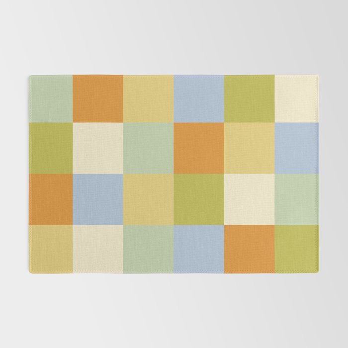 Bold Retro Checks Pattern - Large XXXVI Rug Gallery Image 2