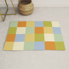 Bold Retro Checks Pattern - Large XXXVI Rug Gallery Image 1