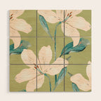 Spring Flowers 4 Wood Wall Art Gallery Image 1