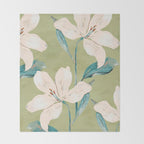 Spring Flowers 4 Throw Blanket Gallery Image 2