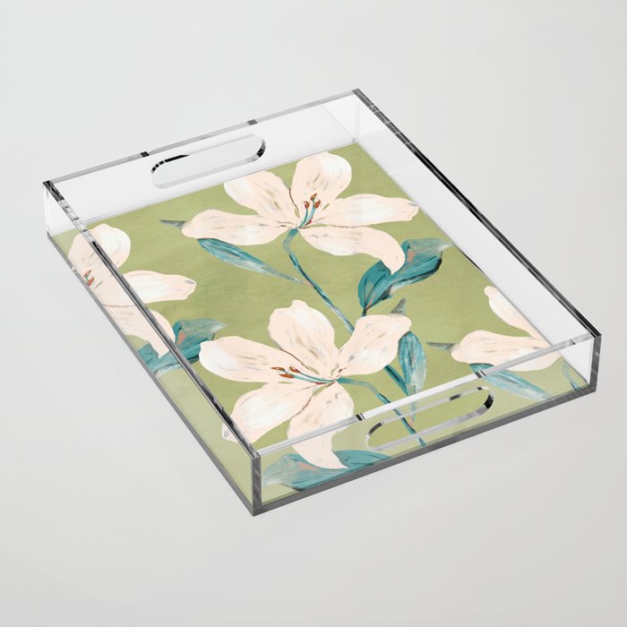 Spring Flowers 4 Acrylic Tray Gallery Image 1