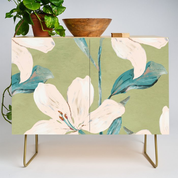 Spring Flowers 4 Credenza Gallery Image 1