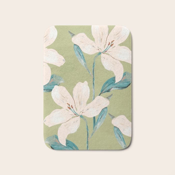 Spring Flowers 4 Bath Mat Gallery Image 1