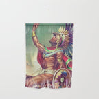 Caballero Aguila Aztec Scout Portrait painting Wall Hanging Gallery Image 1