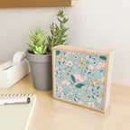 Woodland wildflowers  Mini Art Print Gallery Image 2
