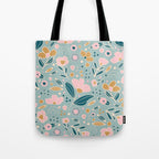 Woodland wildflowers  Tote Bag Gallery Image 1